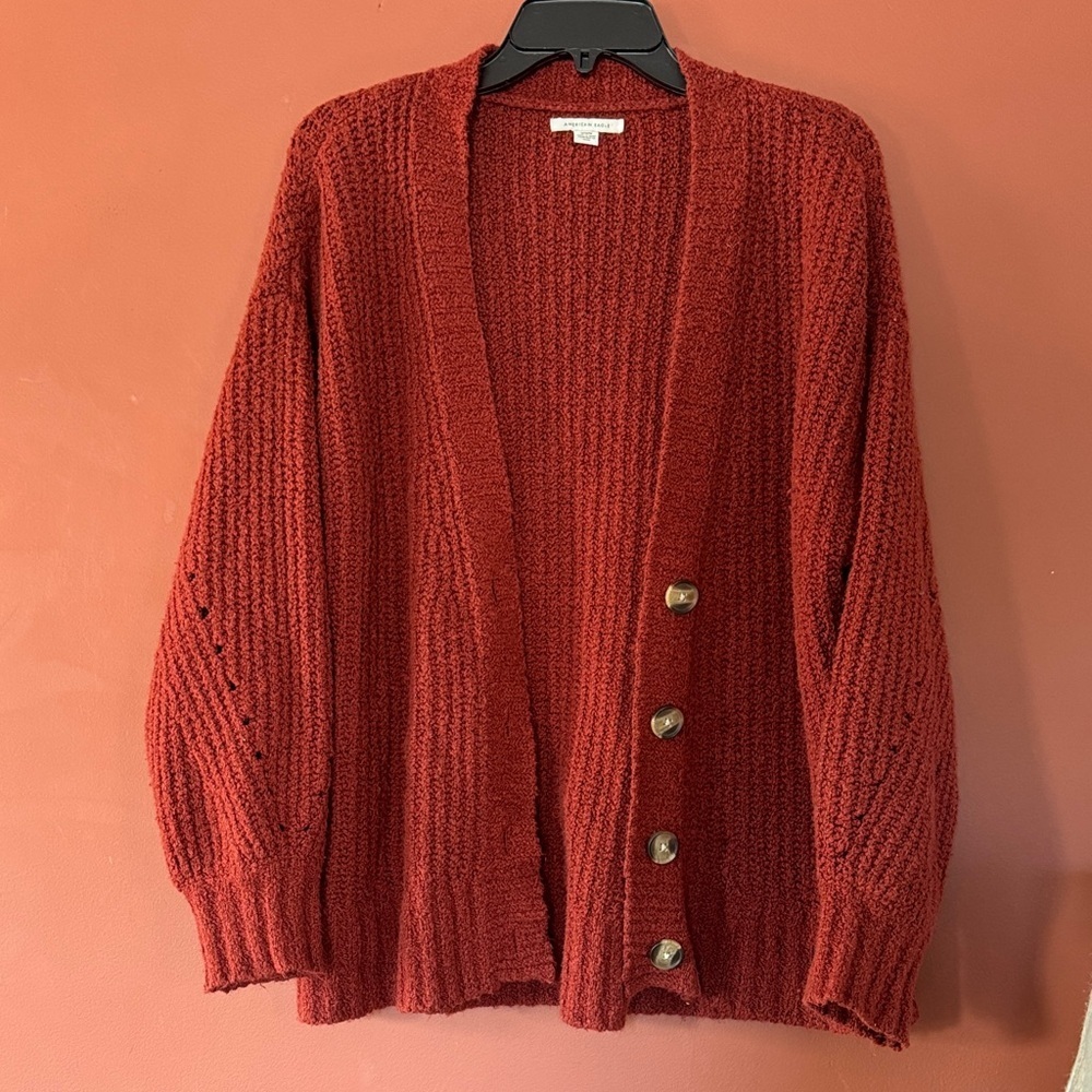 American Eagle Outfitters knit cardigan sweater size M